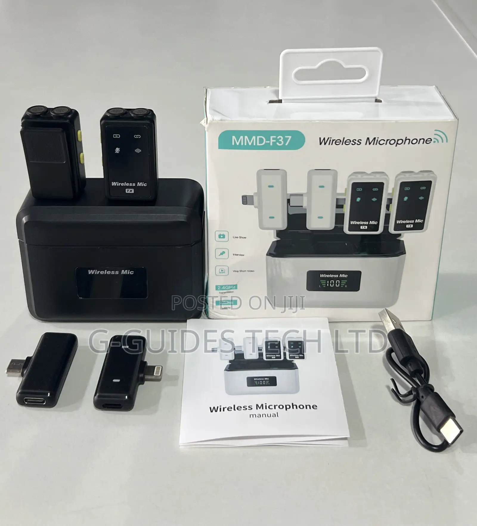 MMD-F37 Wireless Microphone for iPhone and Android Type-C