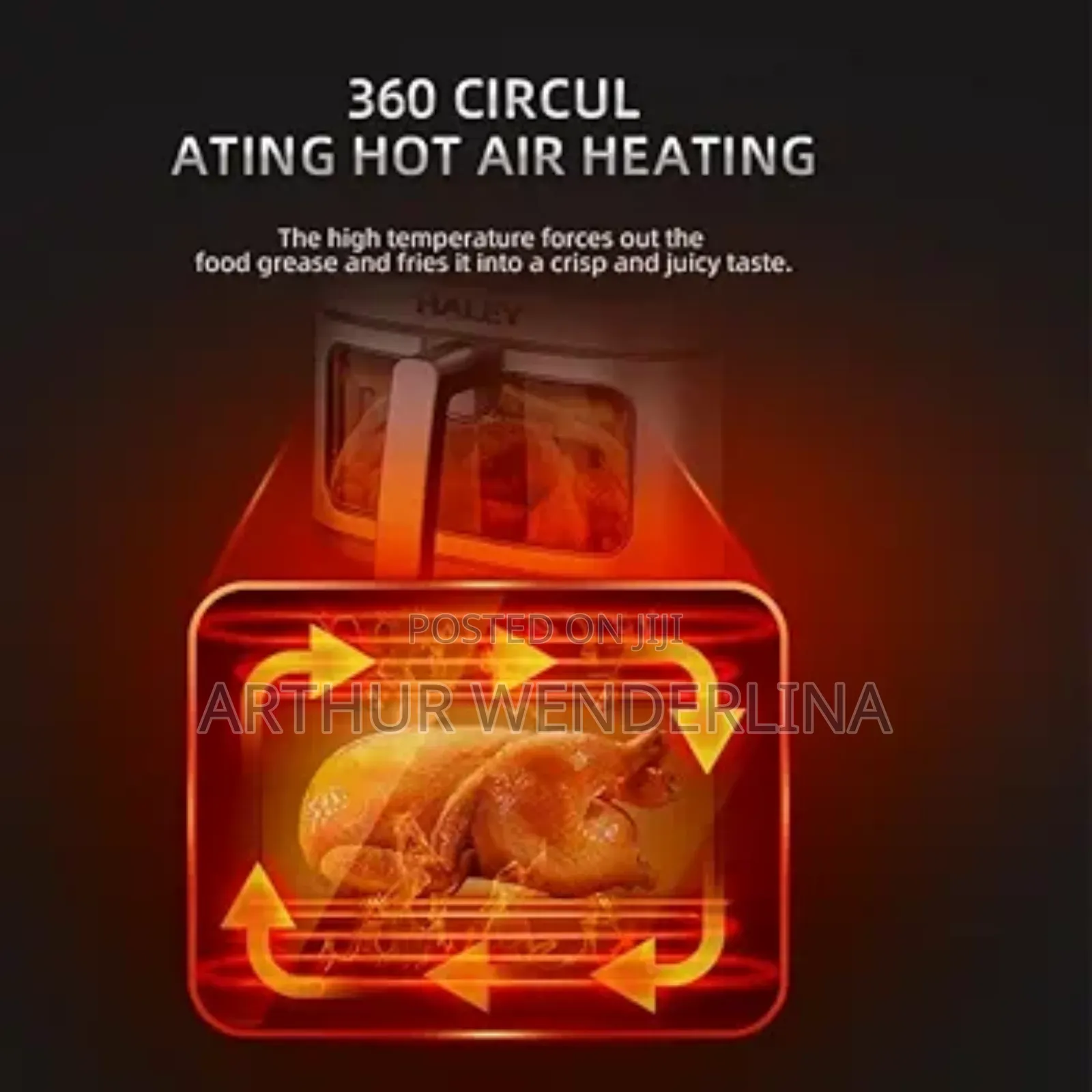 Haley 10liters Airfryer