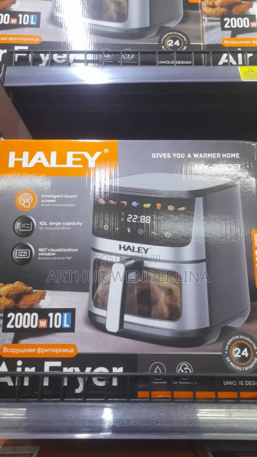 Haley 10liters Airfryer