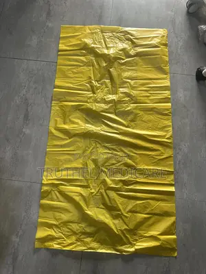 Bin Linen Waste Bag - Yellow 250litres