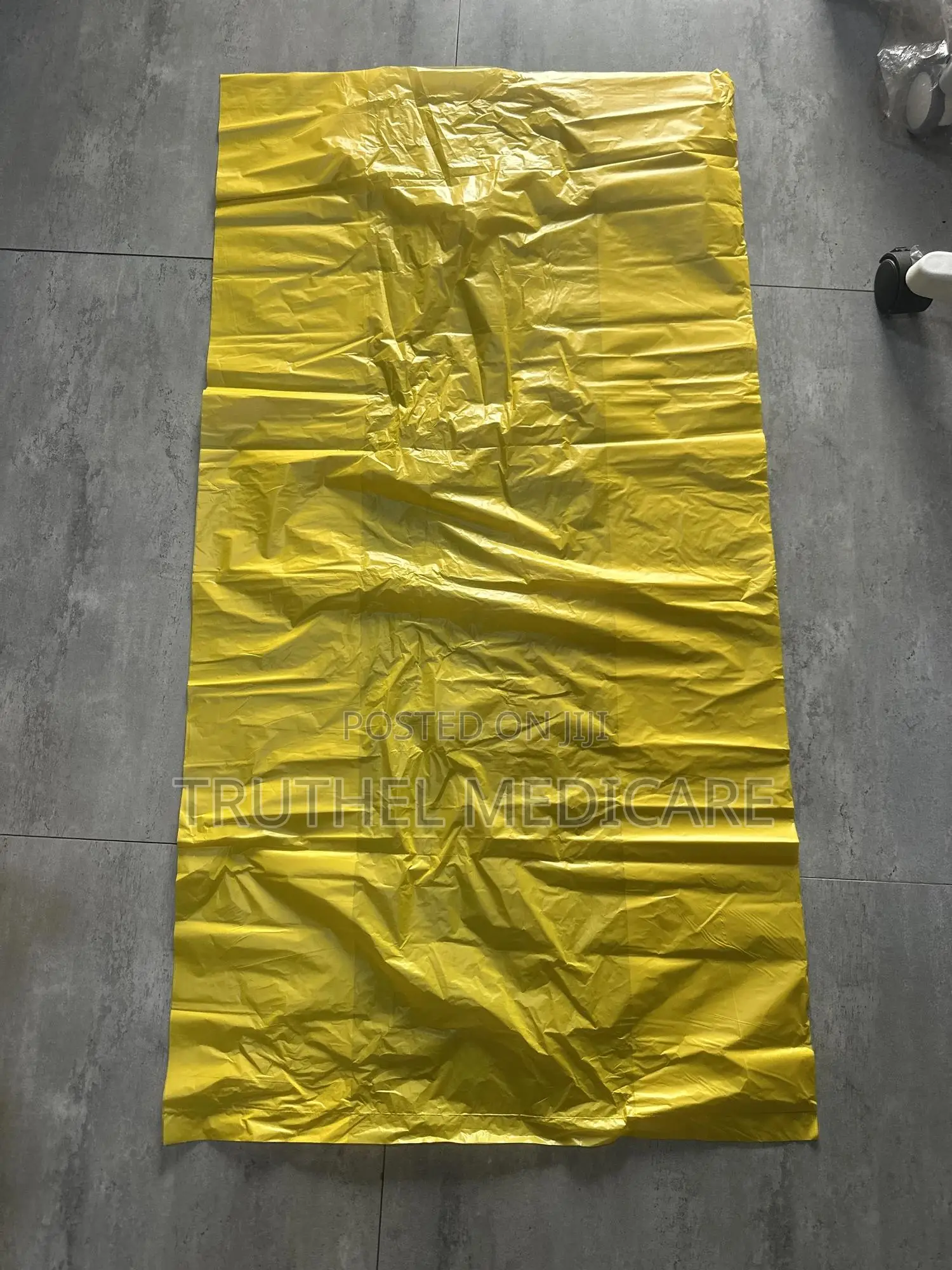 Bin Linen Waste Bag - Yellow 250litres