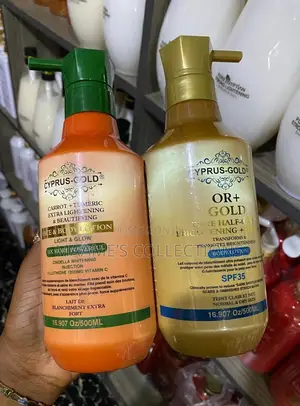 Cyprus- Gold or + Skin Blend Maxitone Body Milk