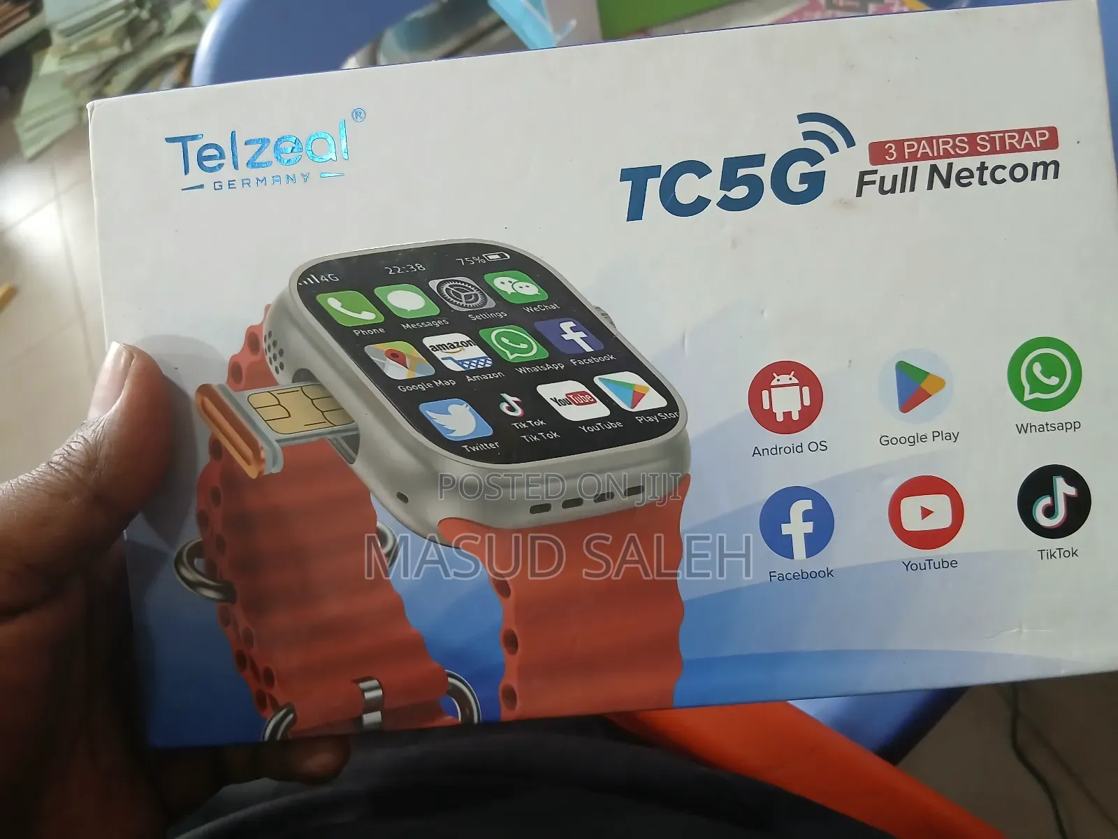 Smart Watch Tc 5g