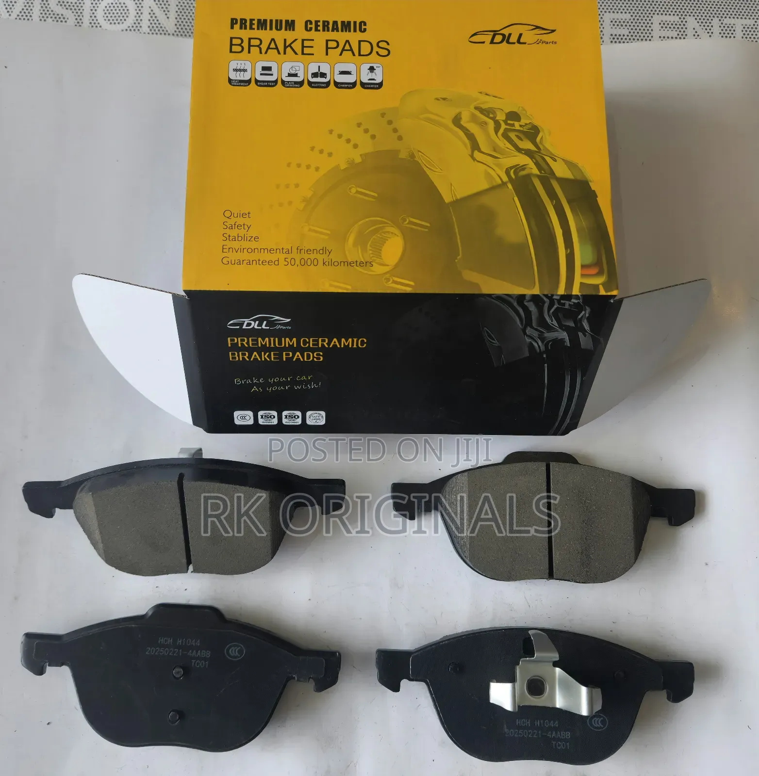 Focus13-18/Ecosport 18-22/C-max12-18 Ceramic Front Brake Pad