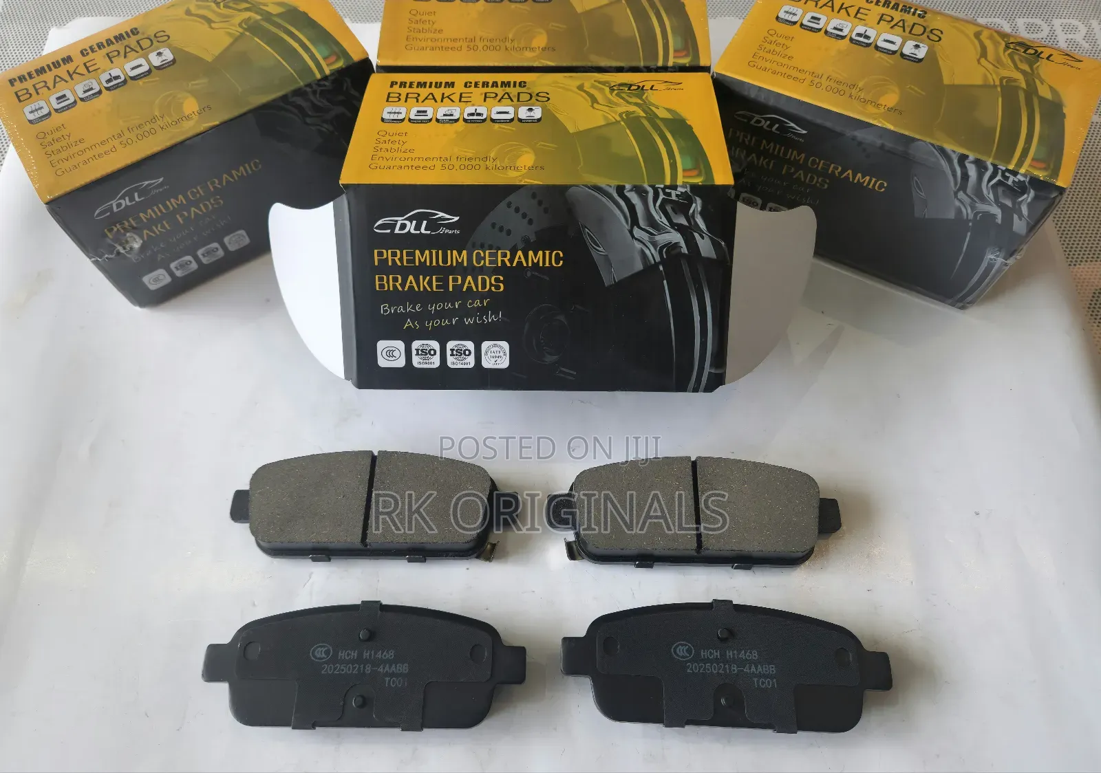 Cruze 10-15/Sonic 13-17 Ceramic Back Brake Pads