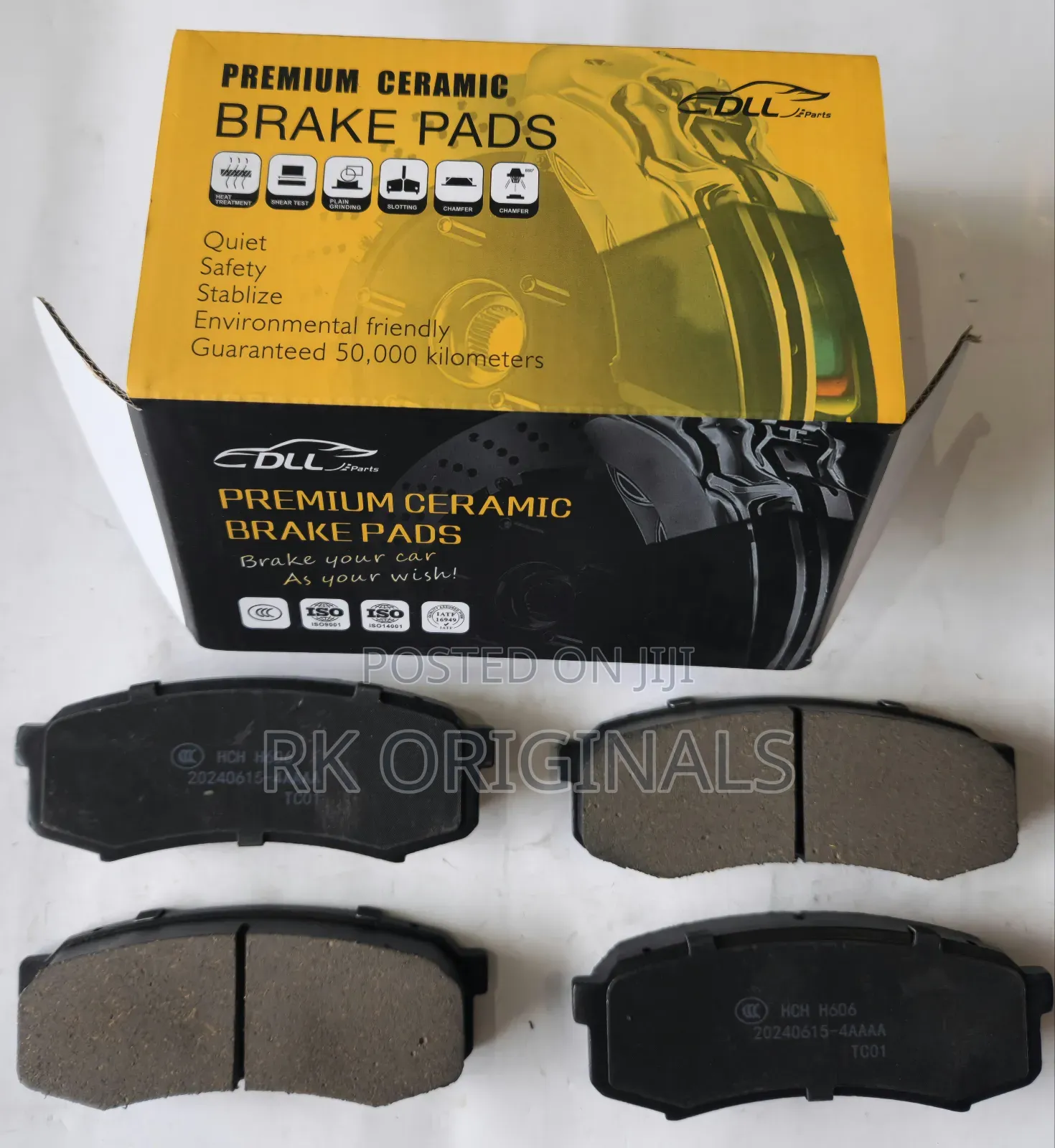Prado/4runner/Lexus/Hilux/Tacoma Ceramic Back Brake Pads