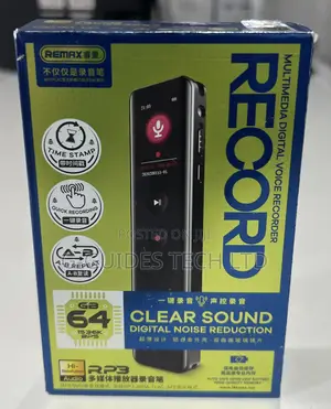 Remax Rp3 Multimedia Digital Voice Recorder 64gb