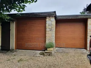 Wood Colour Oak Garage Doo