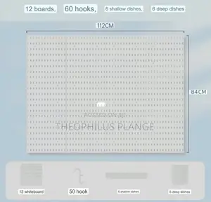 Pegboard Gaming/ Office Organizer