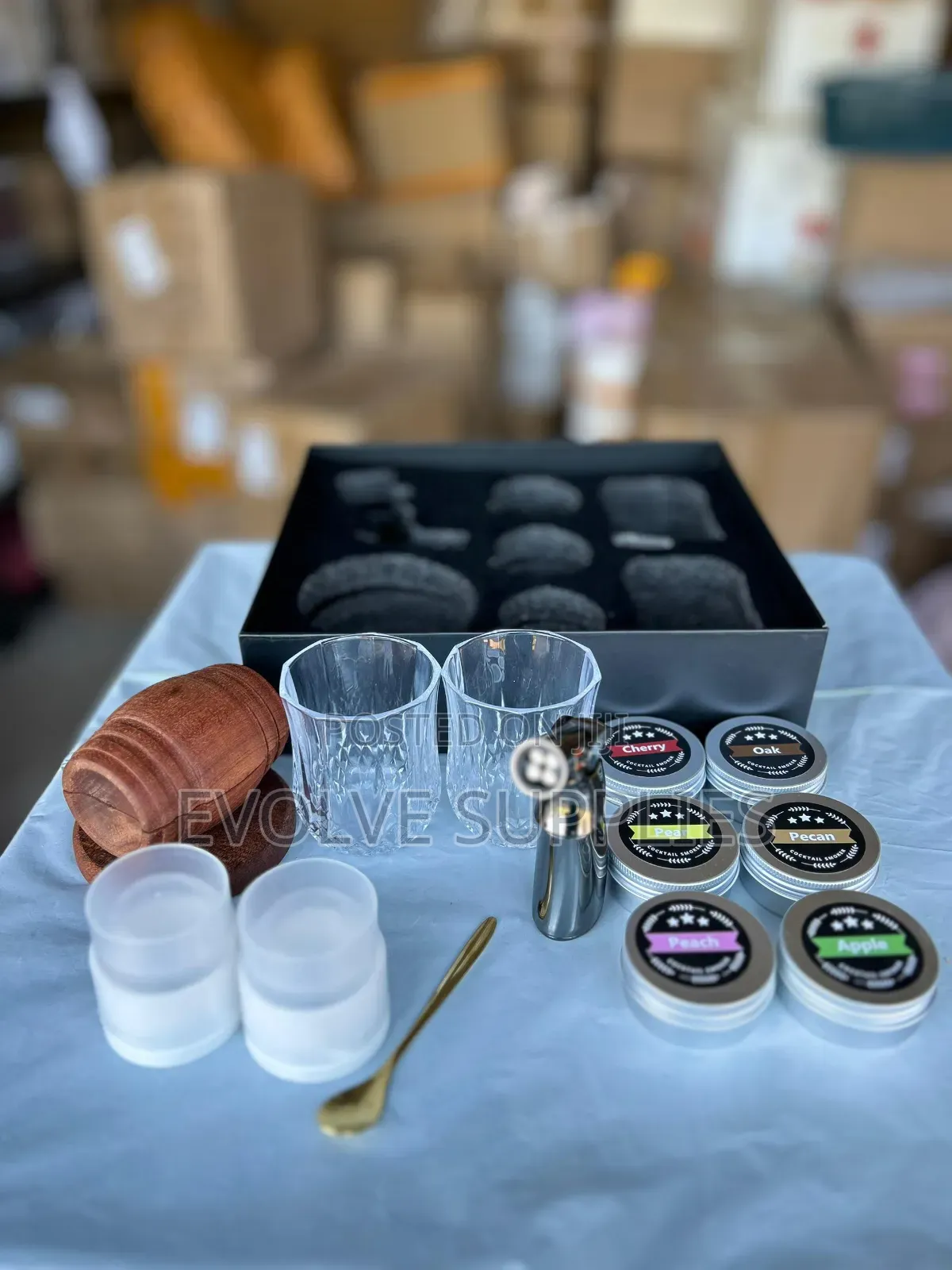 Whiskey Cocktail Smoking Kit