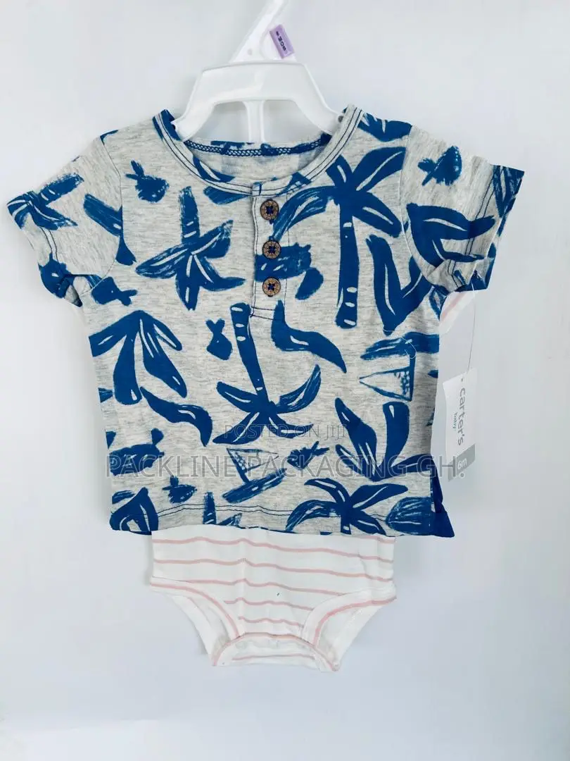 Carter’S 3-Piece Baby Boy Kids Outfit Wear Clothes Set
