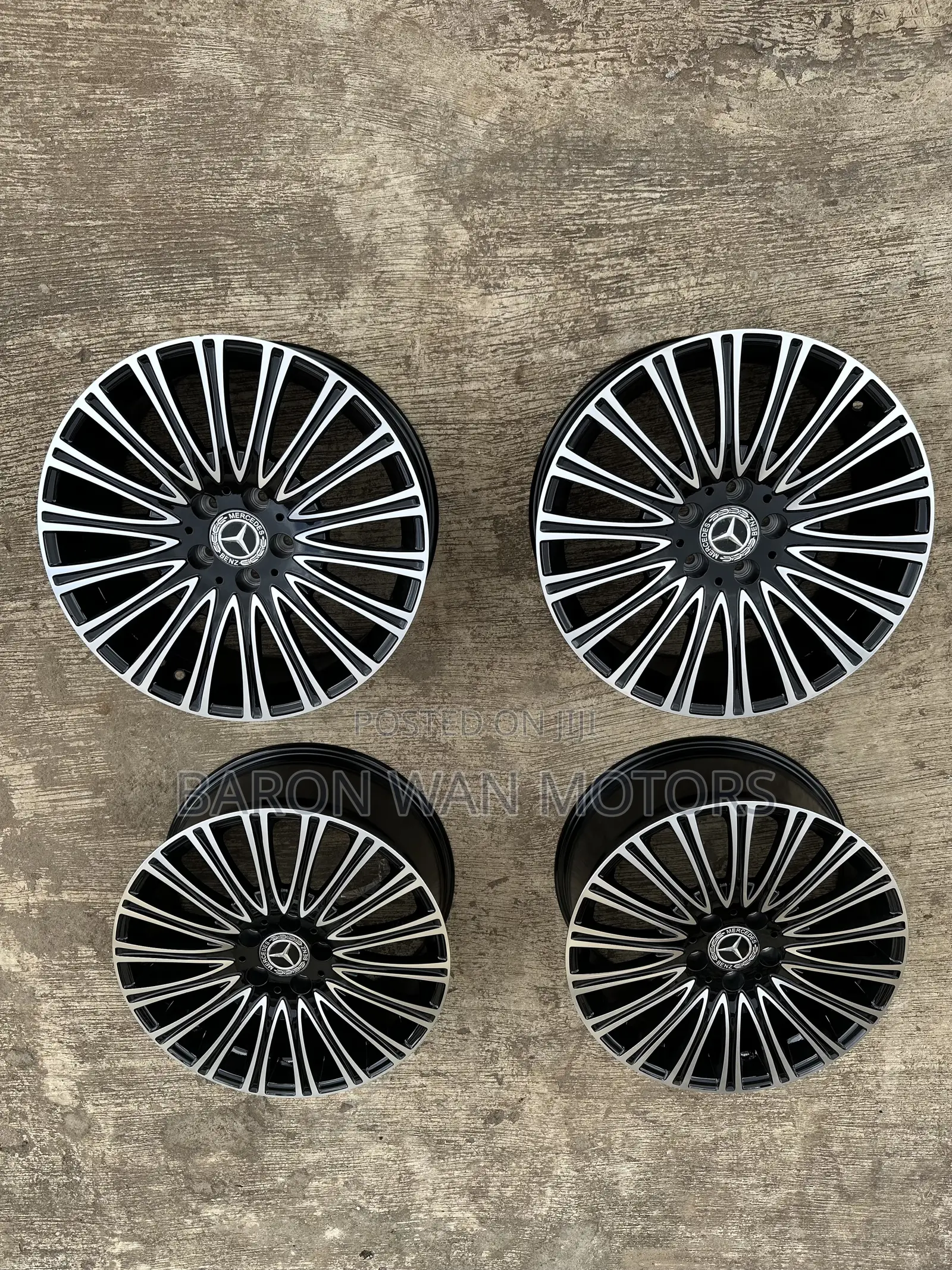 Mercedes Benz Rims Size 18 Available