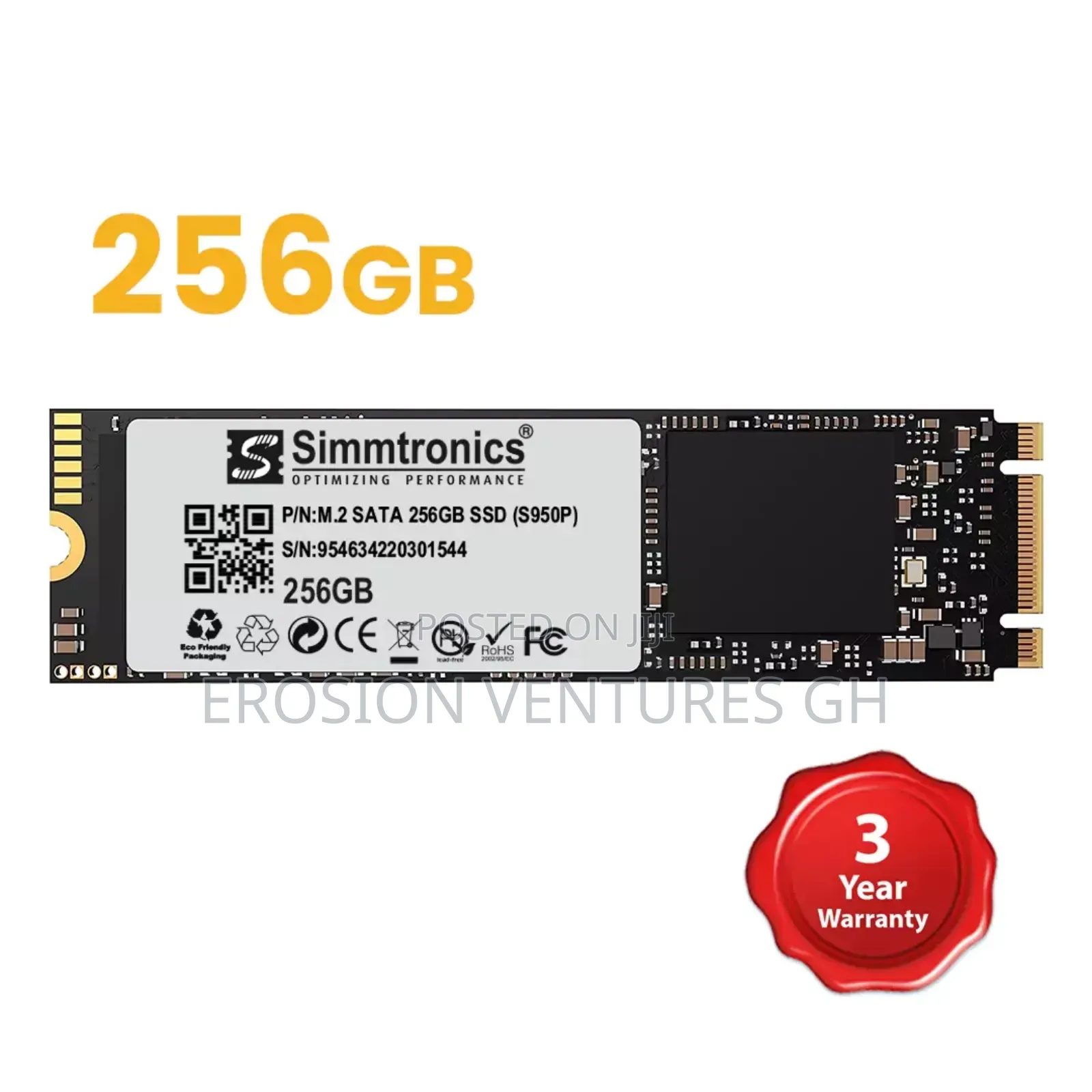 M.2 256 SSD Drive Single and Double Cut
