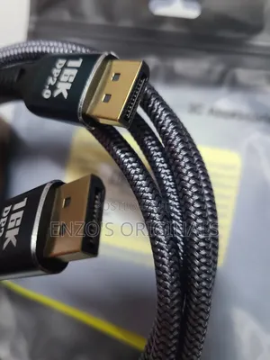 Dp 2.1 Cable High Resolution 80gbps Braided New
