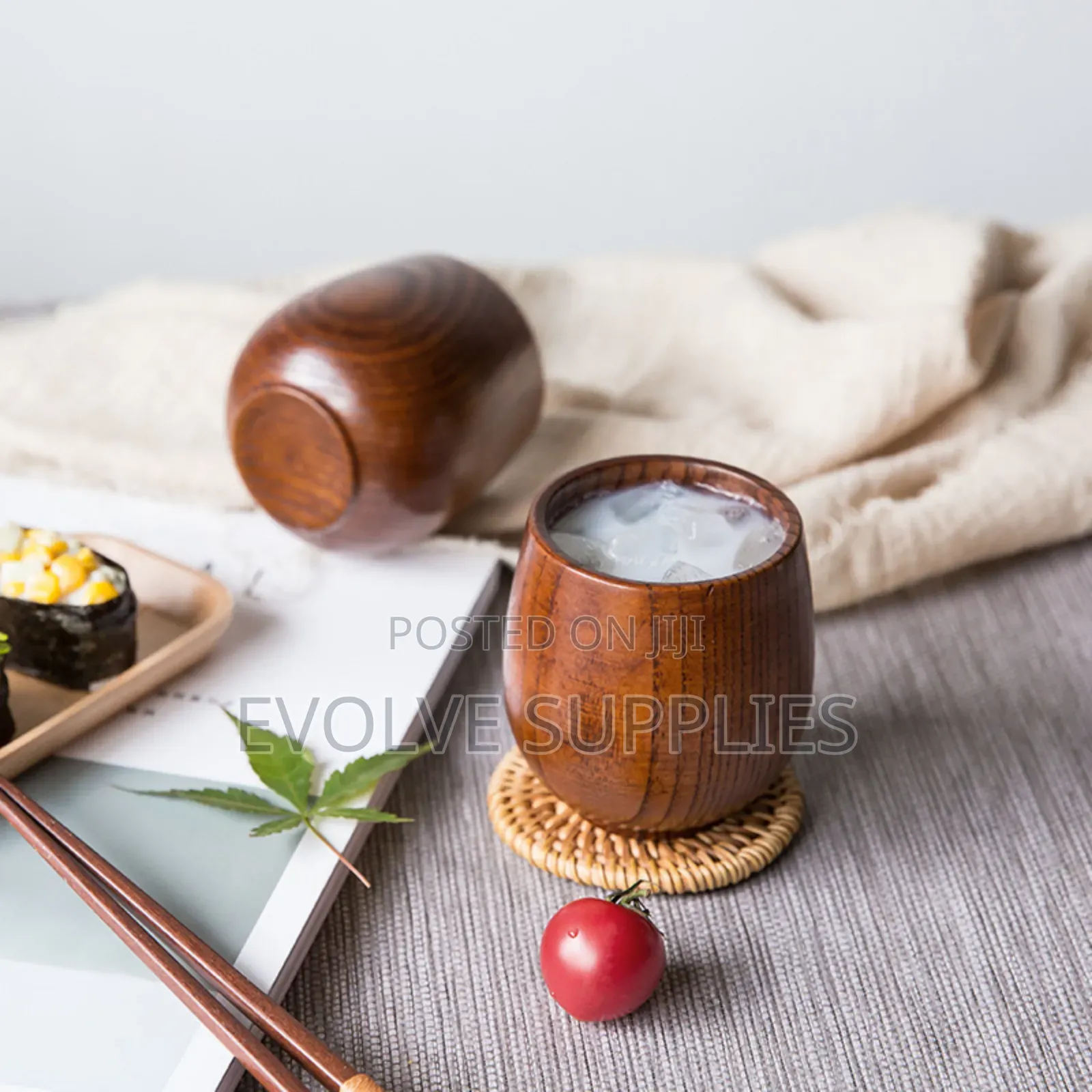 180ml Wooden Cup