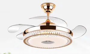 Celling Fan Light With Bluetooth Speaker