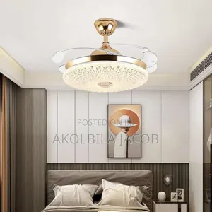 Celling Fan Light With Bluetooth Speaker
