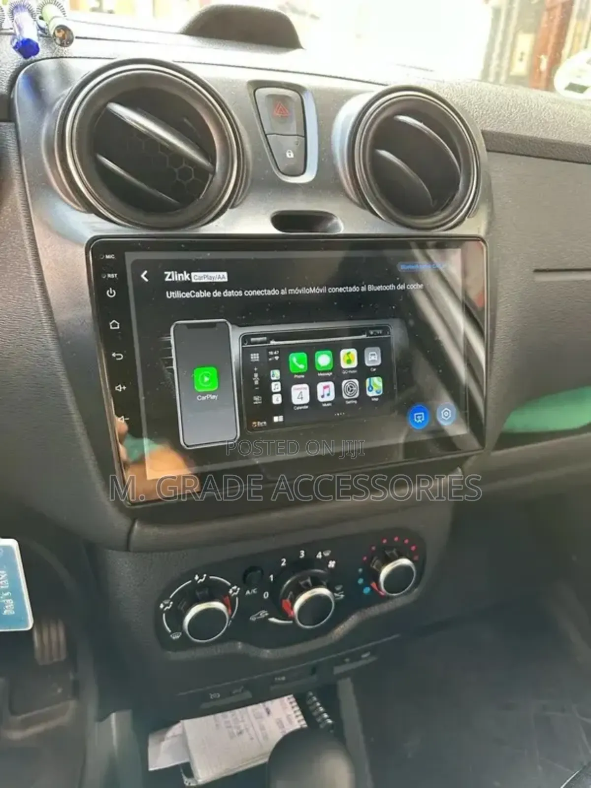Renault Dokker Radio Apple Carplay Ahd Camera Canbus