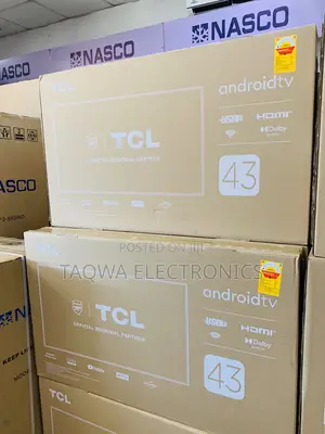 Slim \ TCL Android 43” Tv Smart