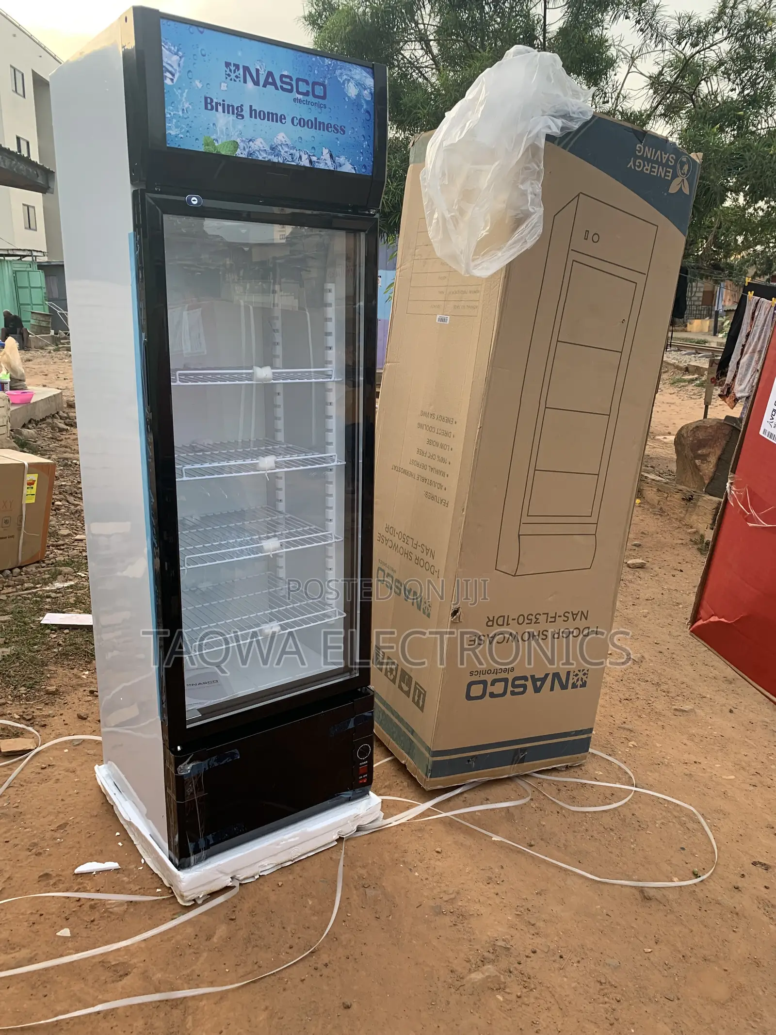 Elegant Showcase Fridge,Nasco 288l