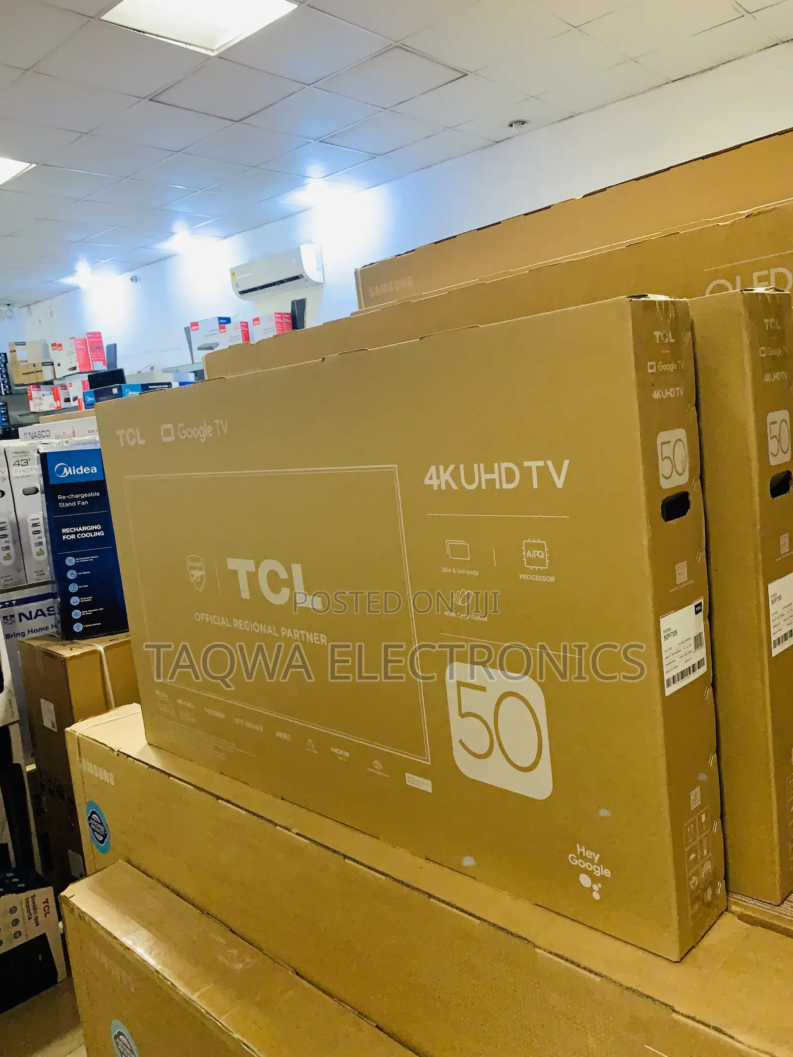 TCL 50 Inches P755 Android Smart Uhd