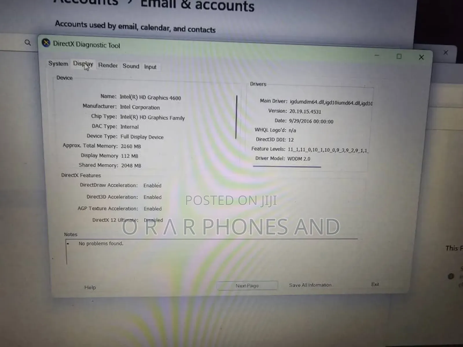 Laptop Asus N550JK 8GB Intel Core I7 HDD+SSD 1T