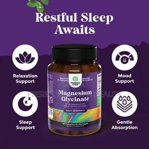 Nature’S Craft Magnesium Glycinate 500mg 120s