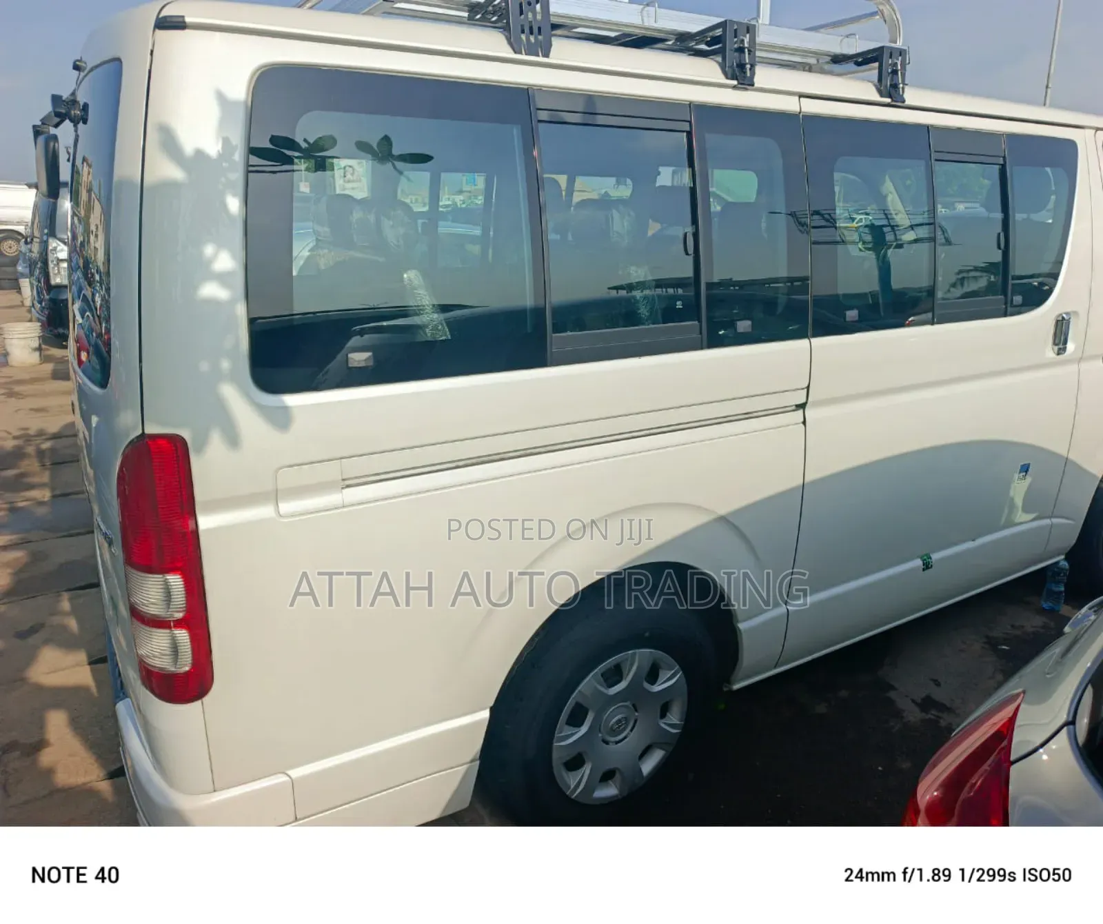 Toyota HiAce 2012 White