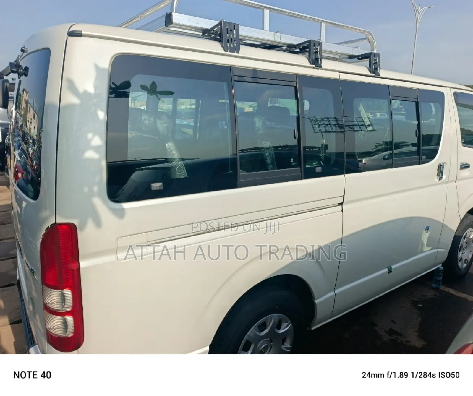 Toyota HiAce 2012 White