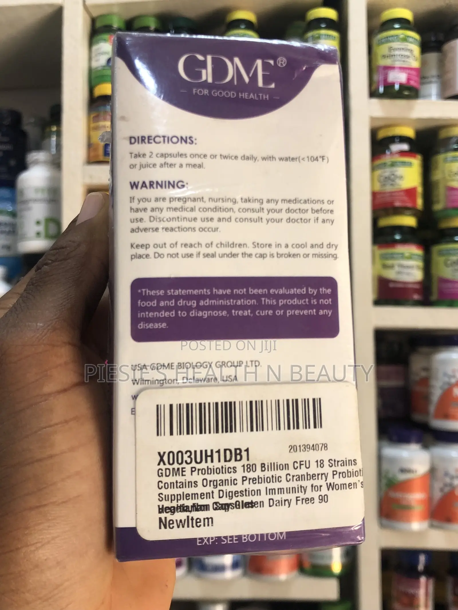 Gdme Women’S Probiotics 180 Billion Cfu 90s