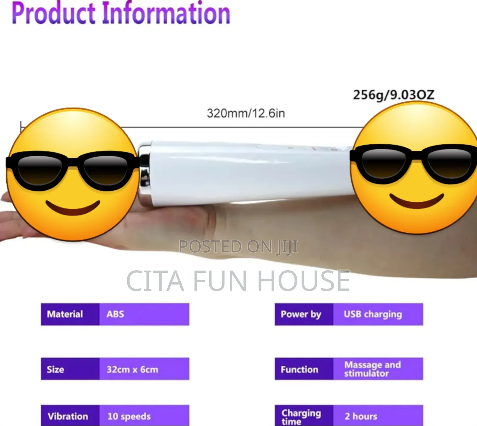 Big Rechargeable Magic Wand