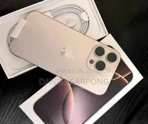 New Apple iPhone 16 Pro Max 256 GB Gold
