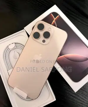 New Apple iPhone 16 Pro Max 256 GB Gold