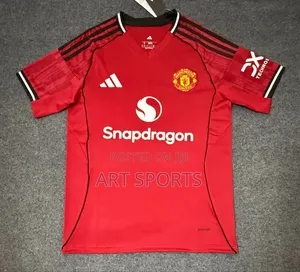 2025/2026 Manchester United Home Jersey