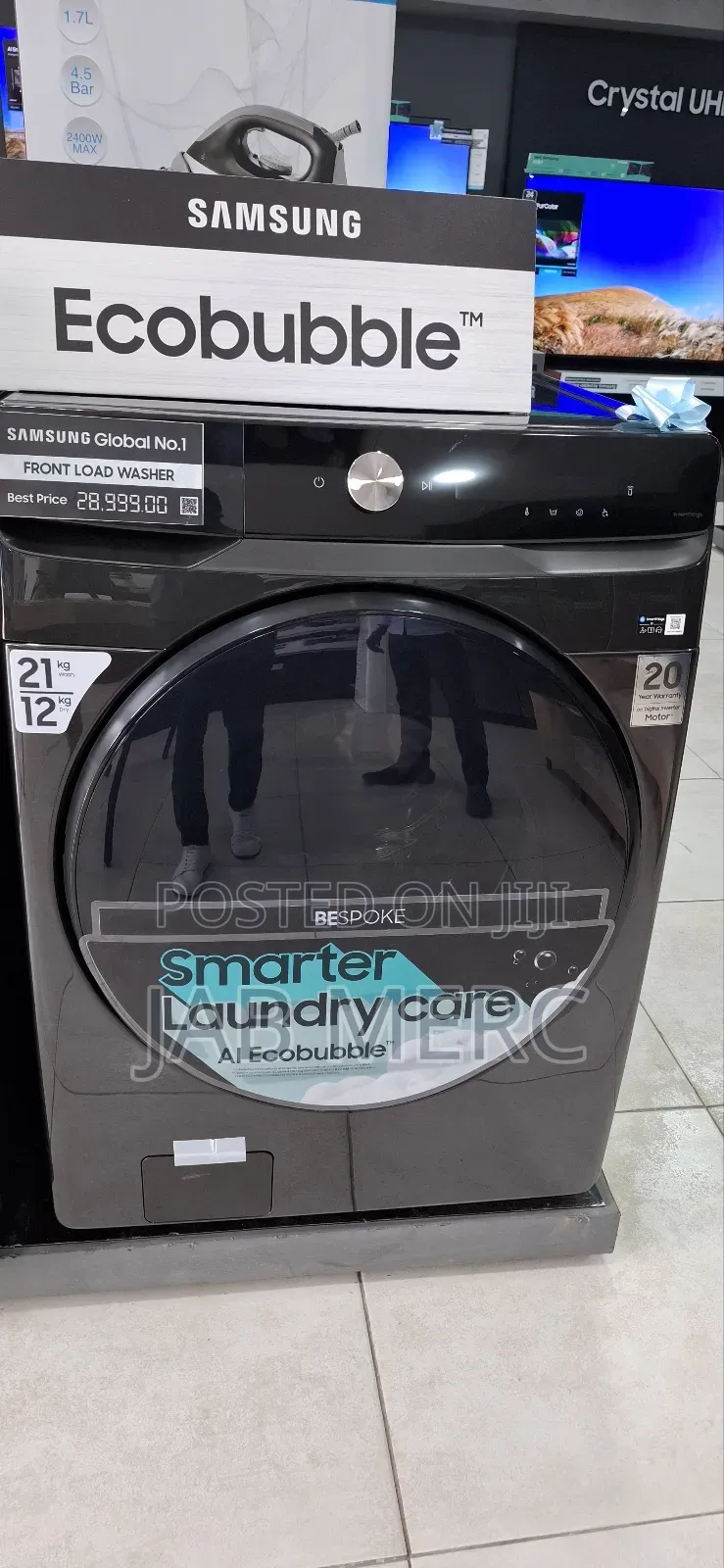 21kg Ai Samsung Washer Dryer Ecobubble 21kg Washing Machine