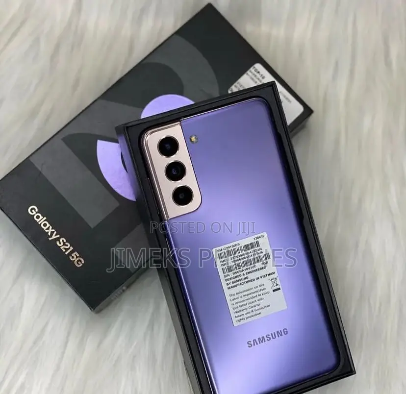 New Samsung Galaxy S21 5G 128 GB Purple