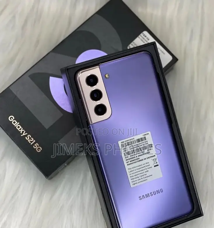 New Samsung Galaxy S21 5G 128 GB Purple