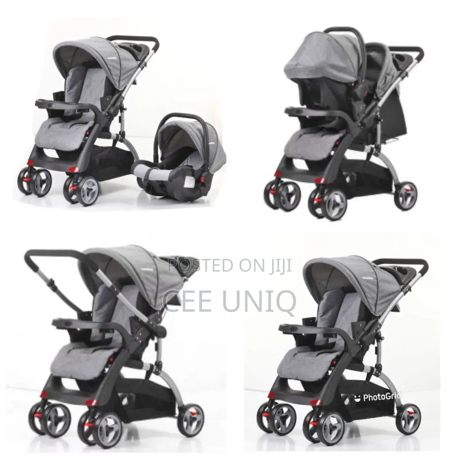 Baby Stroller With Car Seat Carry Cot