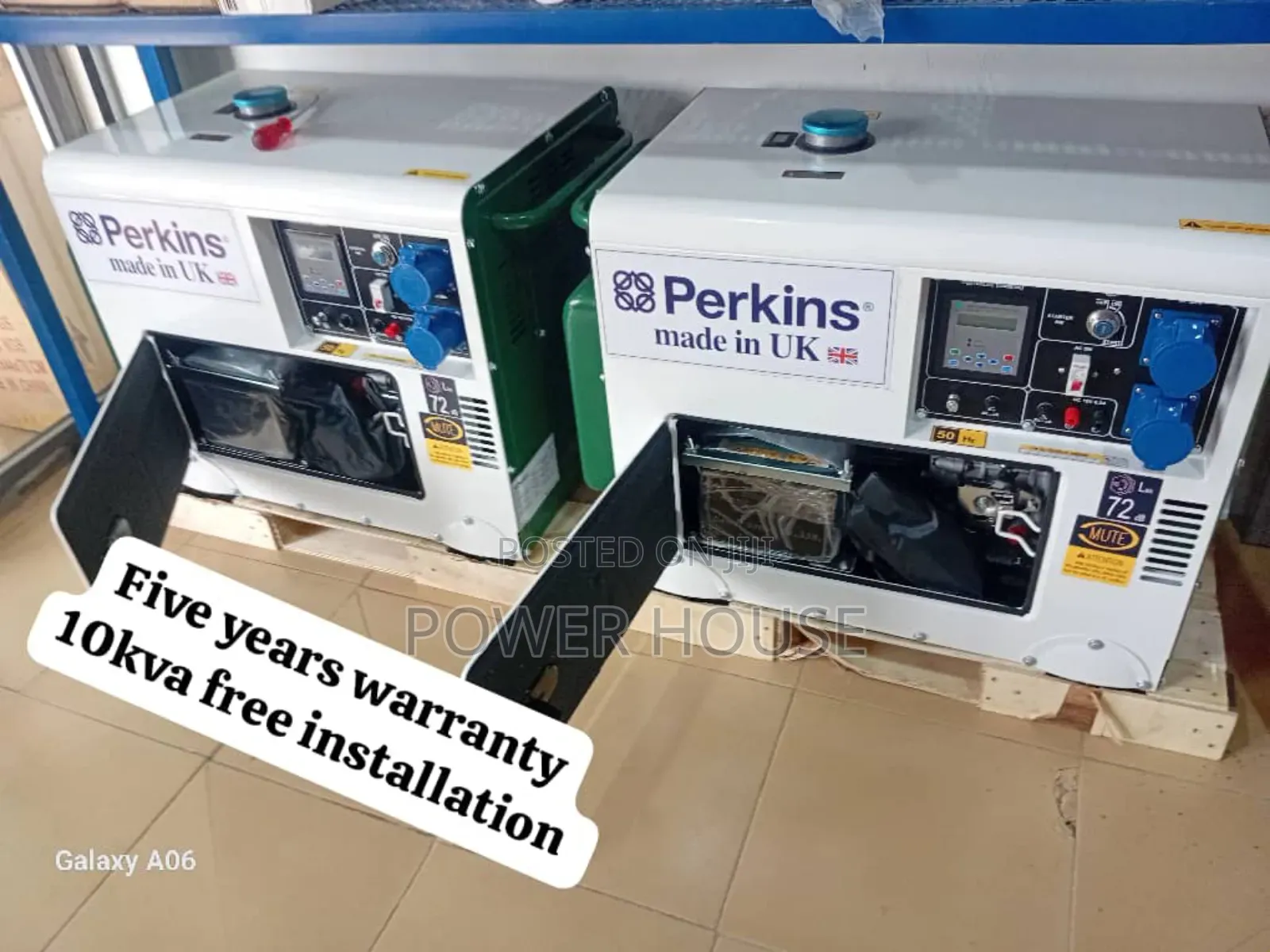 Powerful Equipment Perkins Diesel Engine 10kva 13000watts