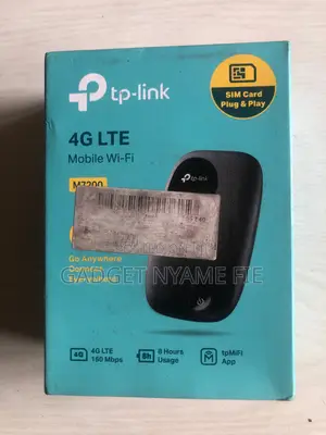 Tp-Link 4g Lte Mobile Wi-Fi (Sim Card Plug and Play)