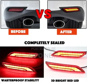 Bumper Reflector Lights for 2018-24 Toyota Camry Tail
