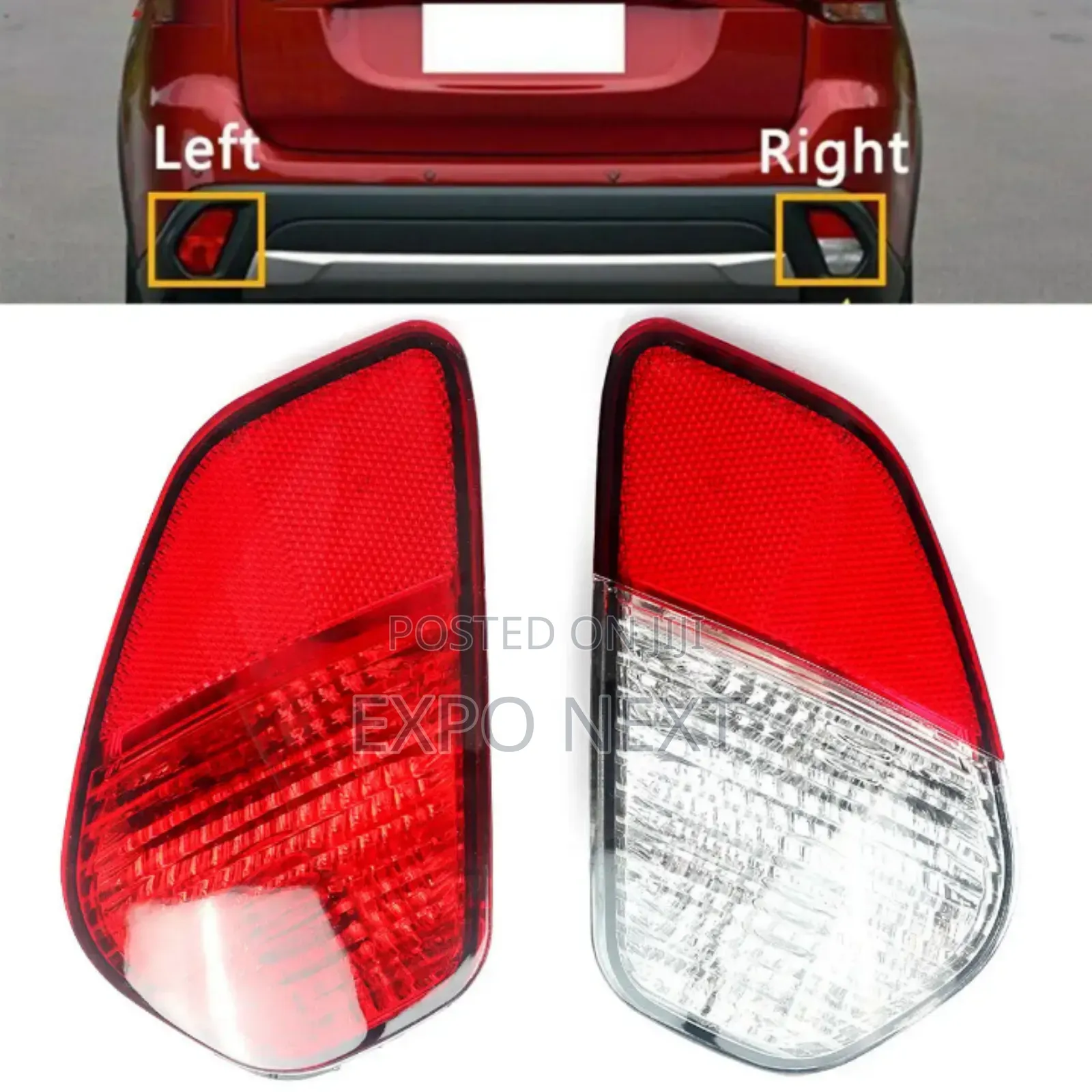Bumper Reflector Lamp For Mitsubishi Outlander 2016-2019