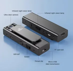 Mini Portable Wifi Body Camera 1080p Hd