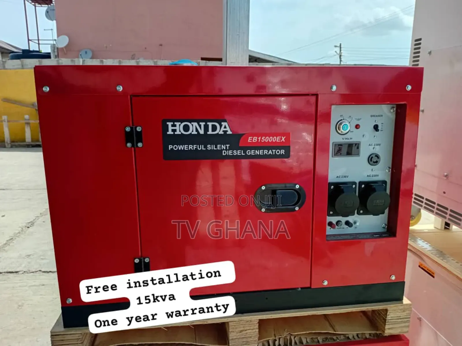 Safepower Gen 15kva Honda