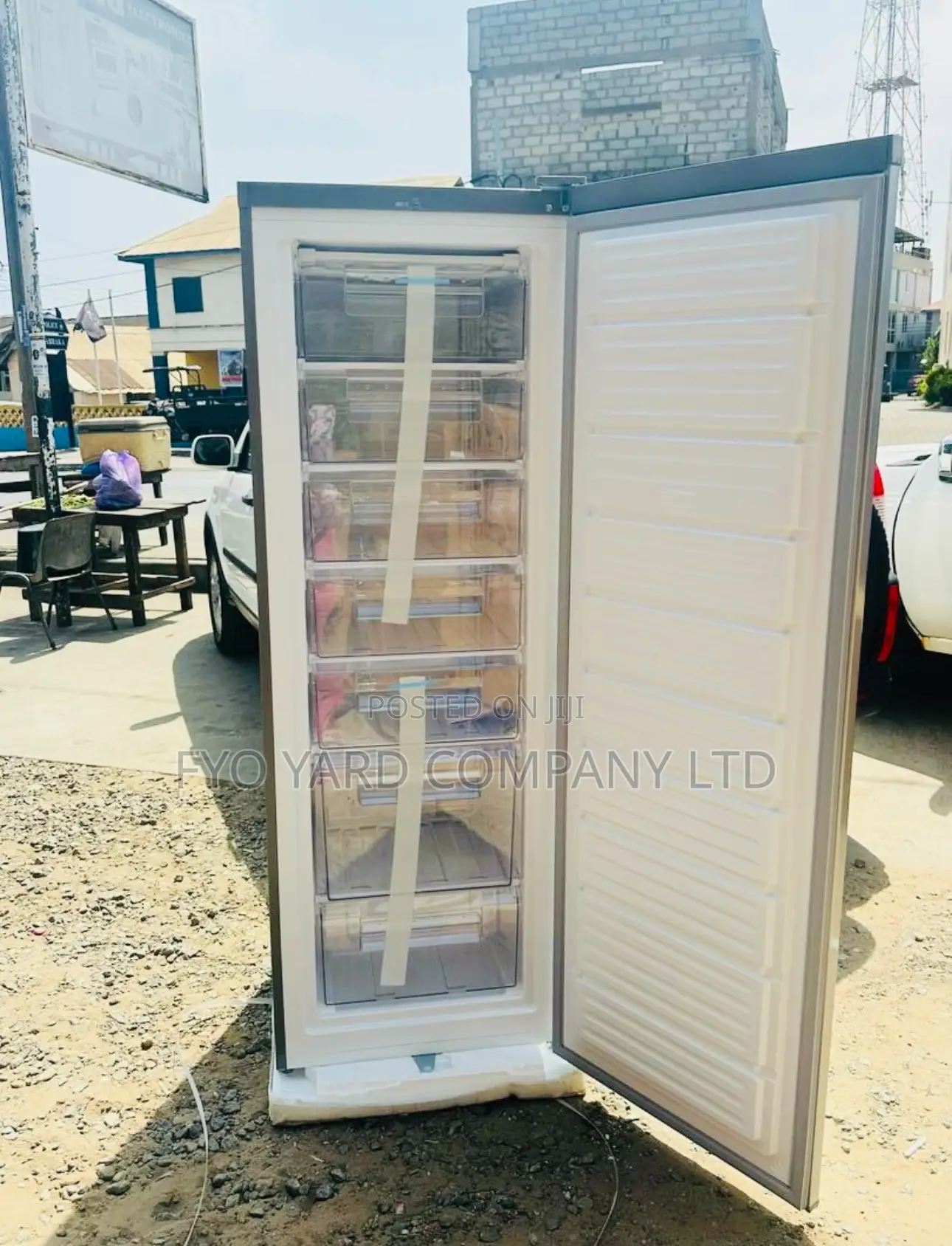 Nasco Standing Deep Freezer 262liters Freezer