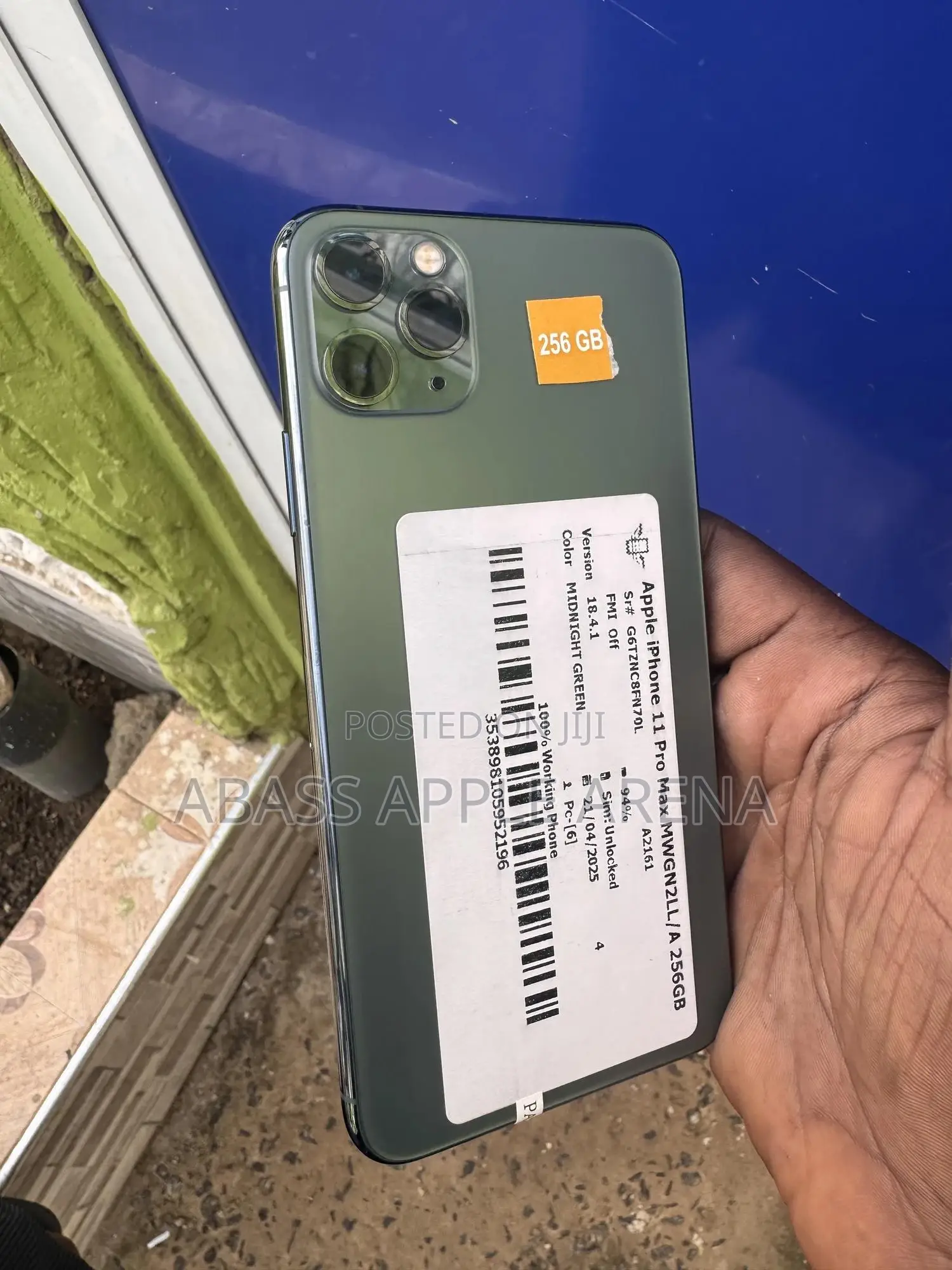 Apple iPhone 11 Pro Max 256 GB Green
