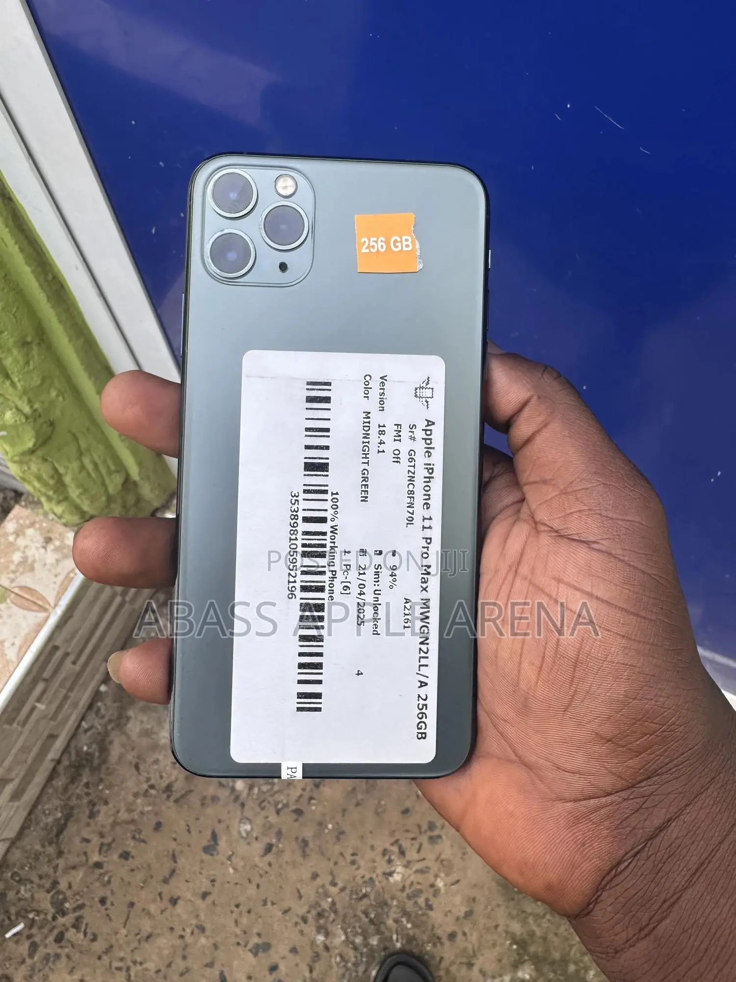 Apple iPhone 11 Pro Max 256 GB Green