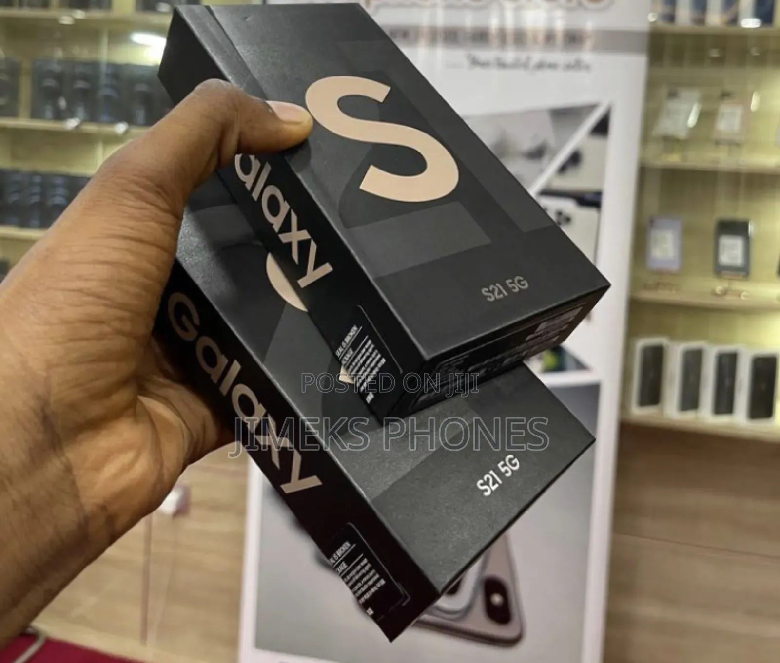 New Samsung Galaxy S21 5G 128 GB Gold