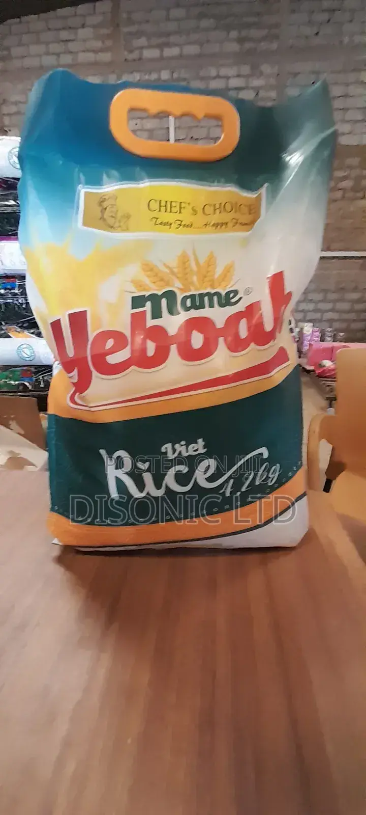 Make Yeboah Rice 5x4.2kg ( Wholesale Only)