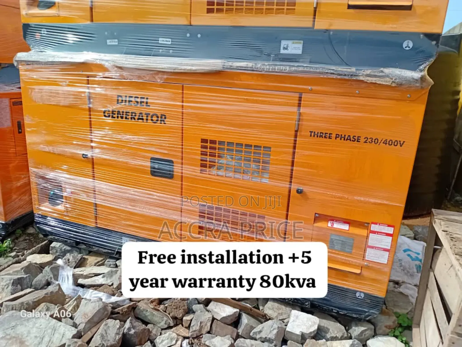 Effortless Perkins Diesel 80kva Perkins Diesel Genset 80kva